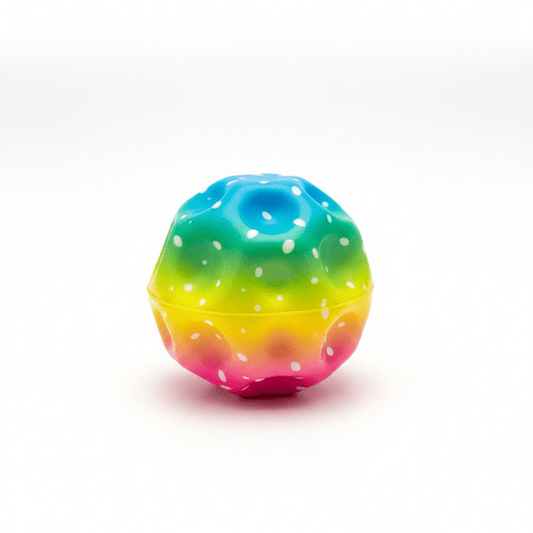 Lunar Ball | Foam Stress & Bouncy Ball | Bulk Shoebox Gift | All Ages - Lion Wholesale