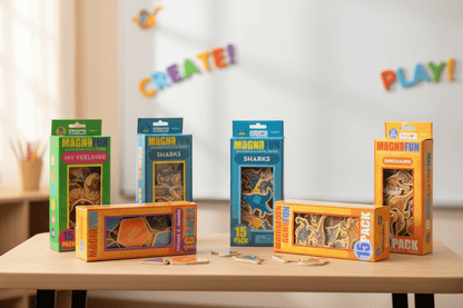 Magnet-Fun Wooden Magnets Assorted Themes– Random-Sold Individually - Lion Wholesale
