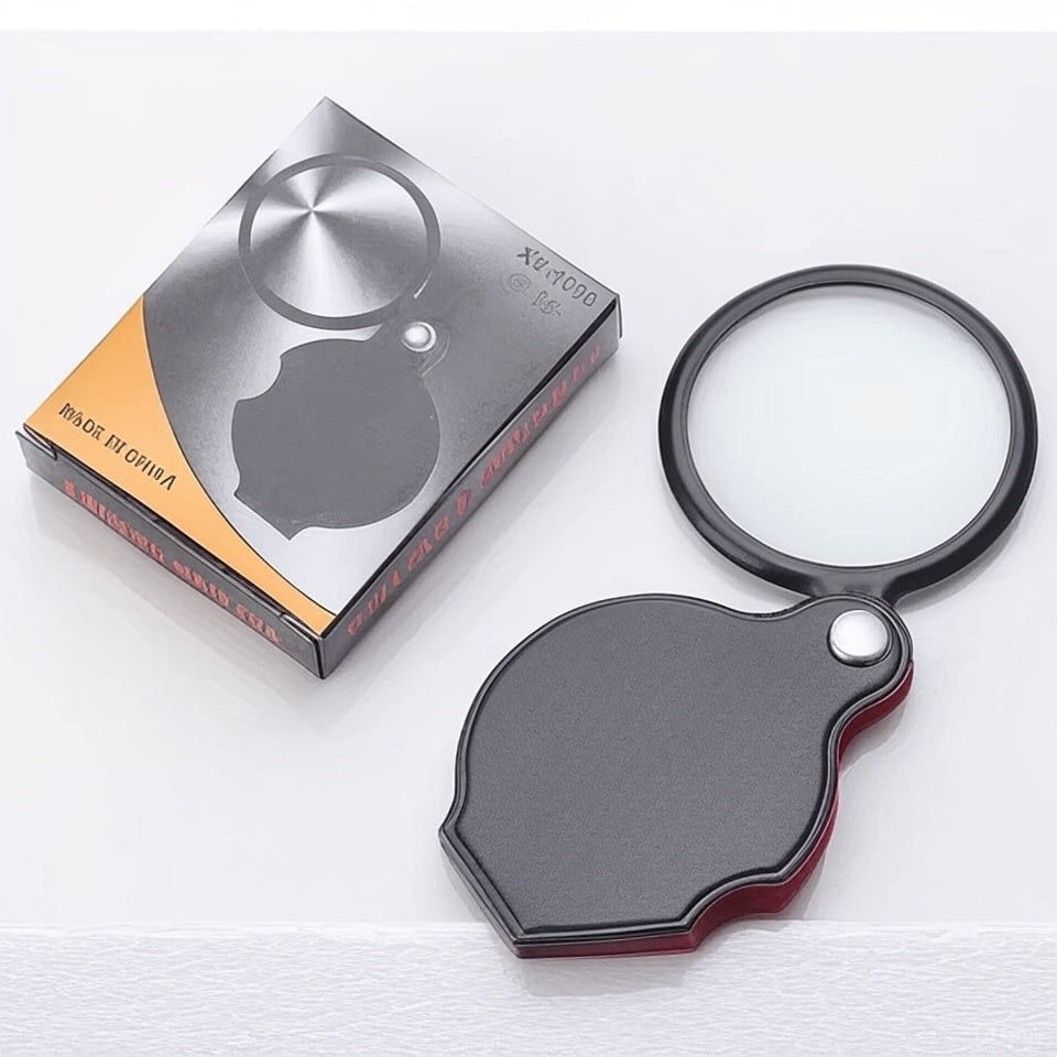 Pocket Magnifier – 2" Lens in a leather case