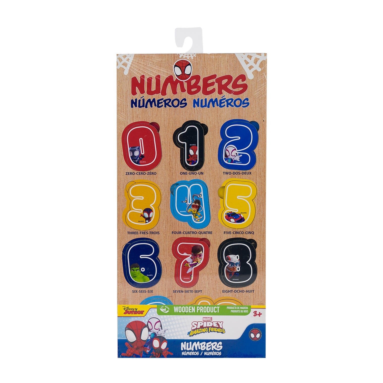 Marvel Spidey Learning Board– Numbers - Lion Wholesale