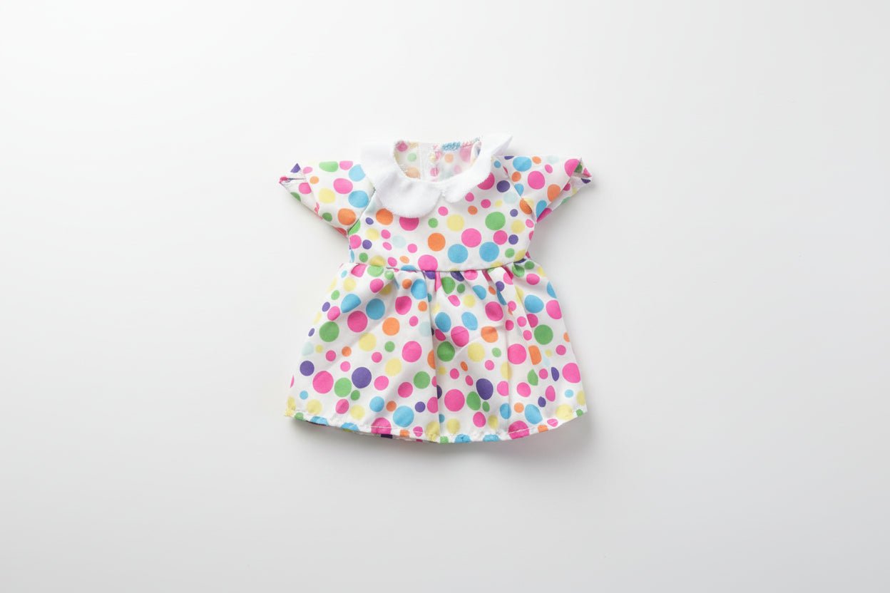 Mix & Match Dresses for Josephine™ 14" Rag Doll – 2 Outfit Styles | Sold Individually - Lion Wholesale