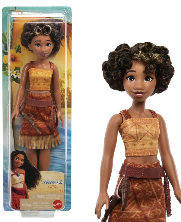 Disney Moana 2 Loto Fashion Doll – Articulated Adventure Doll with Toolbelt & Outfit