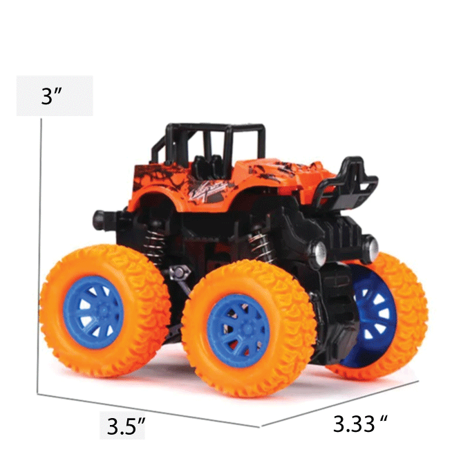 Monster Trucks Inertia Toys/ Friction Powered - Lion Wholesale