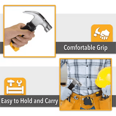 Mr. Pen Shorty Hammer – 6.25” Compact Claw Hammer | DUE END OF MAY. - Lion Wholesale