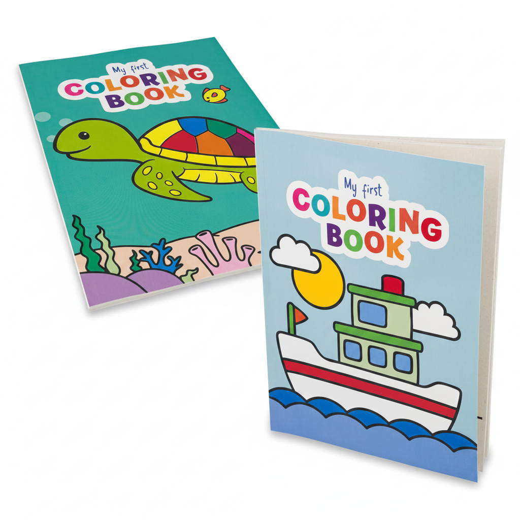 My First Coloring Book - Both Covers 