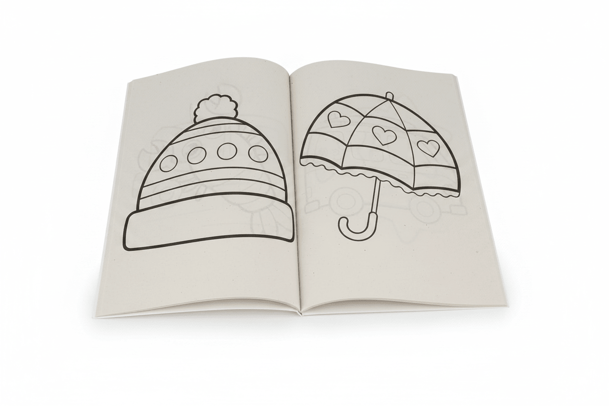My First Coloring Book for Kids – 80 Pages of Fun, Assorted Designs - Lion Wholesale