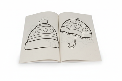 My First Coloring Book - Open Pages 