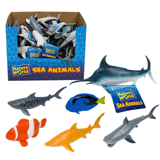 Nature World Sea Animal Figures – Colorful Ocean Friends for Kids - Lion Wholesale