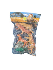 New Arrival! 10pc Wild Animal Collection 4" - 7" Solid Plastic - Lion Wholesale