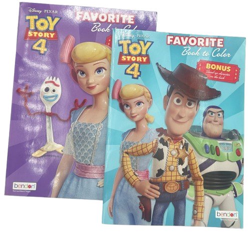 Toy Story 4 Coloring & Activity Book – Tear & Share Fun