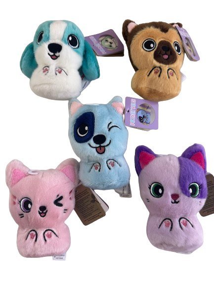 Pocket Pets - Meet Ziggy: The 5 - Inch Adorable Plush Companion - Eco Friendly - Lion Wholesale