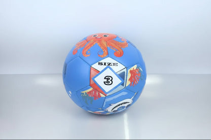 Pre - Order| Size 3 Ocean Themed Classic Match Grade Soccer Ball - Lion Wholesale