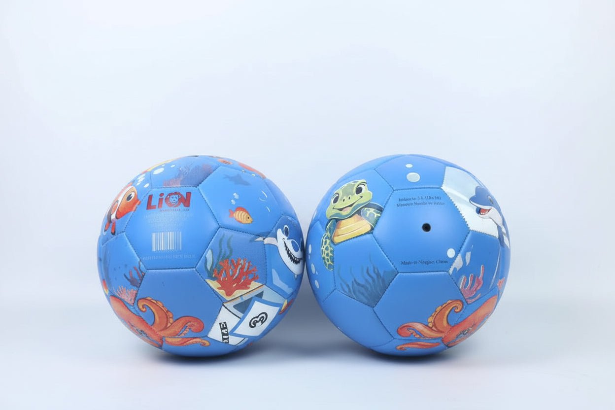 Pre - Order| Size 3 Ocean Themed Classic Match Grade Soccer Ball - Lion Wholesale
