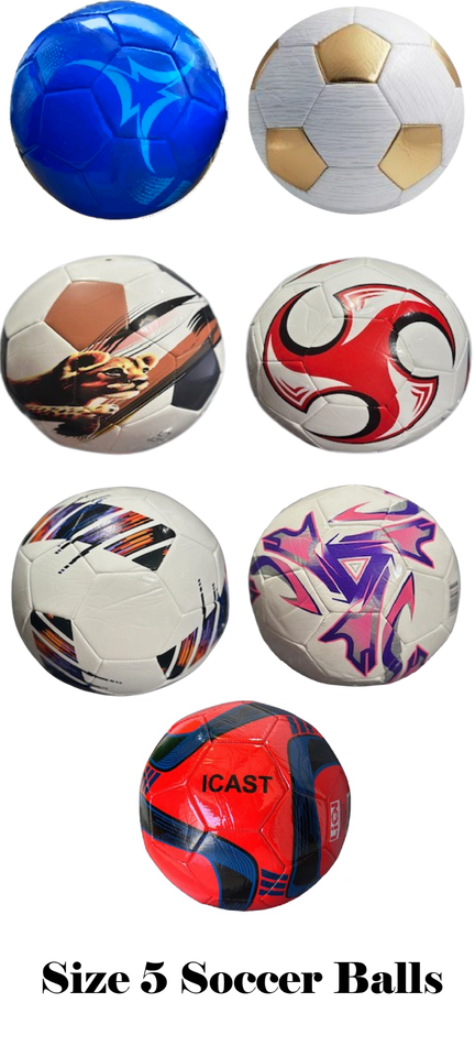 Premium Size 5 Soccer Ball Collection - Durable, High - Performance Balls - Lion Wholesale