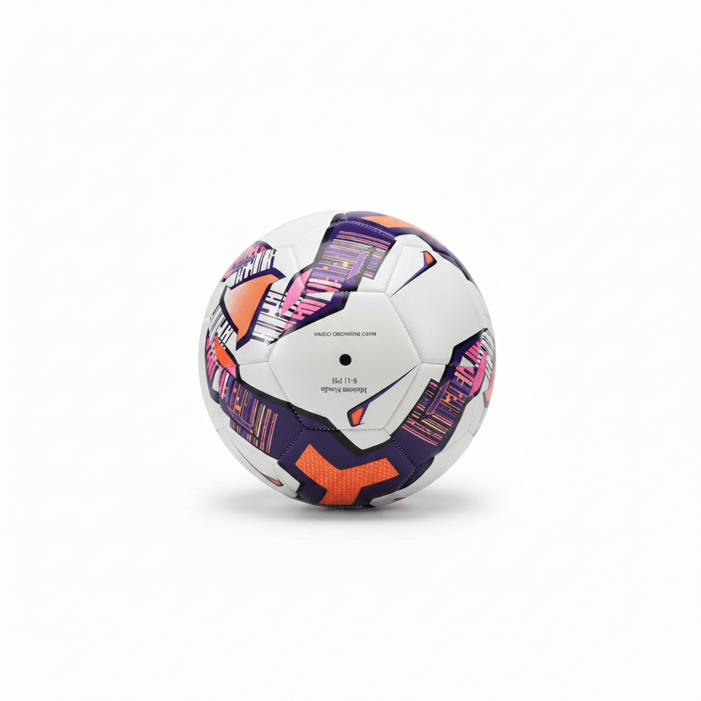 Purple Blaze Size 4 Unisex Soccer Balls with Pump & Needles | QR Link to Resources. - Lion Wholesale