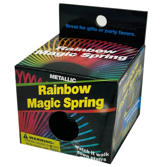 Rainbow Magic Spring Toy, 2.75-Inch | Shoebox Gift