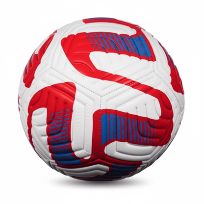 Red White & Blue Size 5 Soccer Ball with Pump | Shoebox-Ready Bulk Sports Gift - Lion Wholesale
