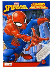 Spider-Man 64-Page Jumbo Coloring & Activity Book – Licensed Marvel Kids Book
