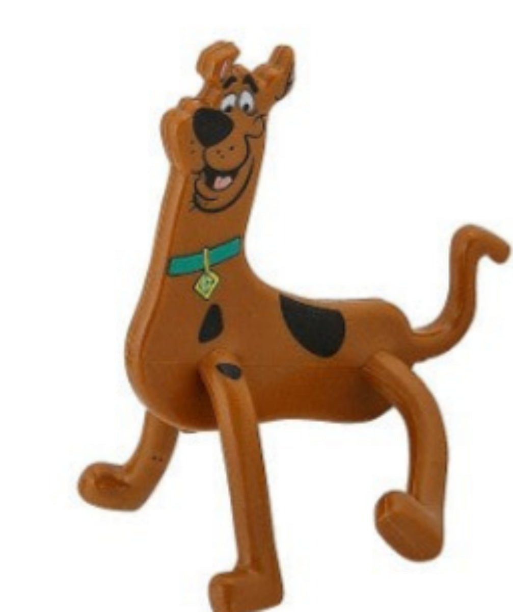 Scooby - Doo! Black and Brown Vinyl Bendables - Lion Wholesale
