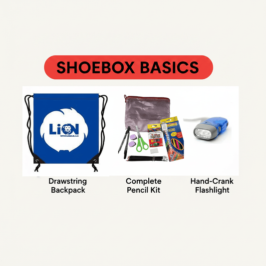 Shoebox Basics – 1:1 (One for Every Box) Bundle & Save 5% - Lion Wholesale