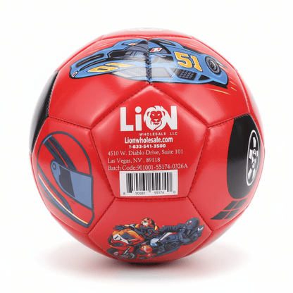 Size 4 Race Car Design Soccer Ball — Wholesale - Lion Wholesale