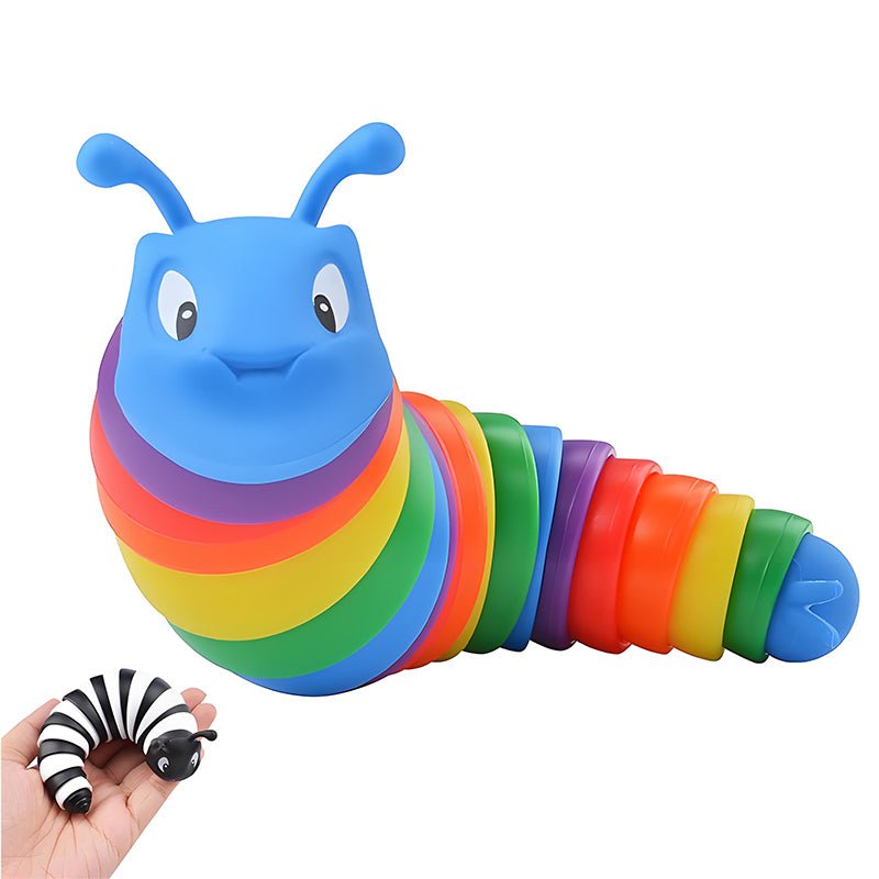 Slug Fidget Toy – 5.7" Sensory Wiggly Slug for Kids & Adults - Lion Wholesale