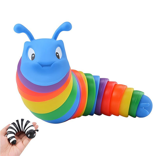 Slug Fidget Toy – 5.7" Sensory Wiggly Slug for Kids & Adults - Lion Wholesale