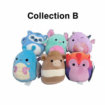 Squishmallows 24 - Pack Bulk Box - 5 Inch Assorted Characters - 2 Different Collections - Lion Wholesale