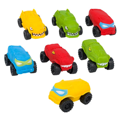 Stretch Sand Car – Stretchy Squeezy Toy - Random Asst. Sold Individually - Lion Wholesale