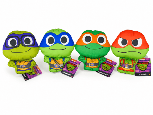 Teenage Mutant Ninja Turtles 5" Plush – Assorted Characters | Licensed TMNT Toy - Lion Wholesale