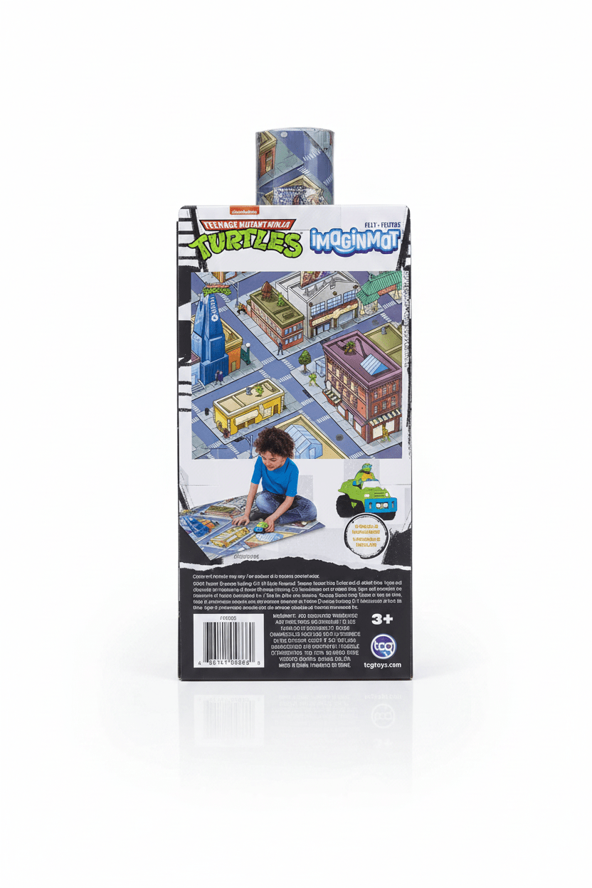 Teenage Mutant Ninja Turtles ImaginMat Set with Monster Truck Vehicle - Lion Wholesale