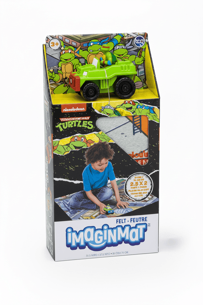 Teenage Mutant Ninja Turtles ImaginMat Set with Monster Truck Vehicle - Lion Wholesale