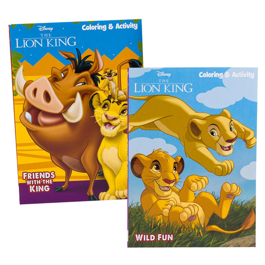 The Lion King Coloring Book – 80 Pages (2 Assorted Covers=$1.45 EA) - Lion Wholesale