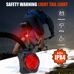 Versatile USB Rechargeable Safety Lights – Perfect for Biking, Hiking, and Outdoor Adventures - Lion Wholesale