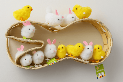 Wind - Up Bunny and Chick Toys – Sold Individually - Lion Wholesale