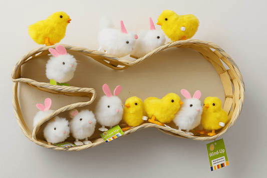 Wind - Up Bunny and Chick Toys – Sold Individually - Lion Wholesale