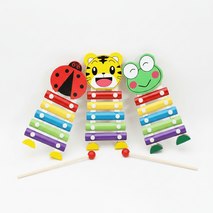 Wooden Animal Xylophone for Kids | Bulk Shoebox Gift Toy Coming in October - Lion Wholesale