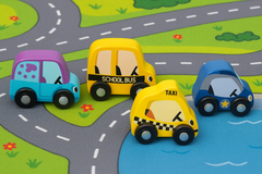 Little Tikes Wooden Vehicle Toy – Random Style (BRIO-Compatible)