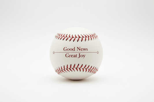 Youth Rubber Baseball – “Good News, Great Joy” - Lion Wholesale